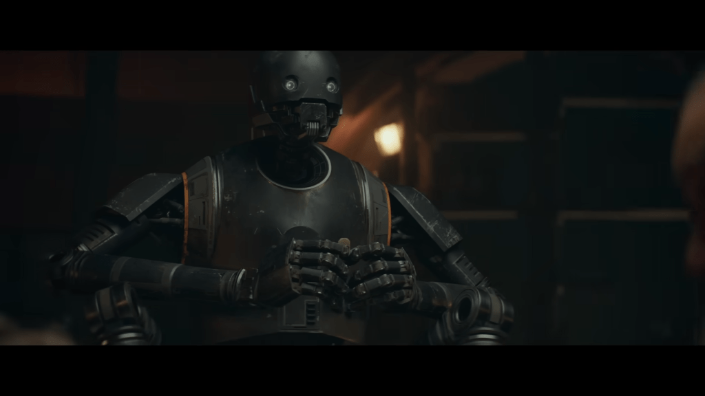 K2SO playing cards with Cassian and Melshi